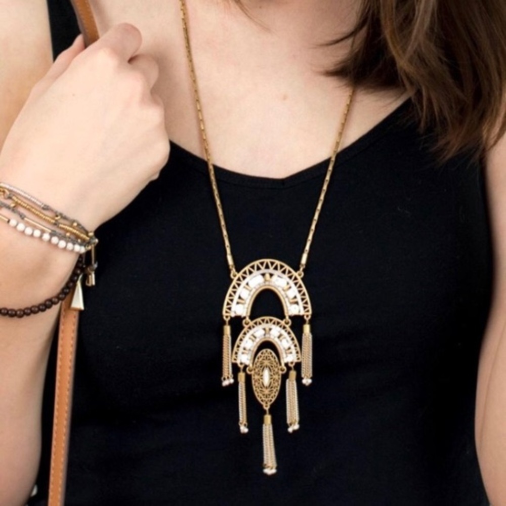 Stella and Dot Mirage Pendant Necklace